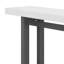 Console contemporaine avec plateau en bois, table d'entrée très longue pour hall d'entrée, couloir, salon, vestibule, couloir-2578884
