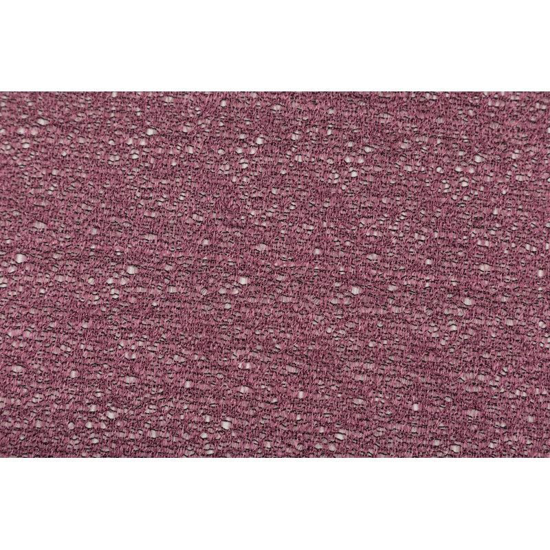 Panneau de rideau simple semi-diaphane avec passe-tringle Etherton, L 52 po x L 108 po, Violet