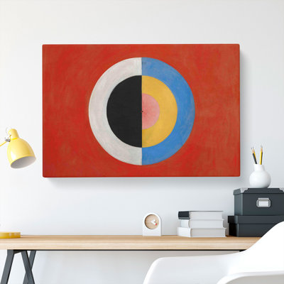 The Swan No.17 by Hilma Af Klint - Wrapped Canvas