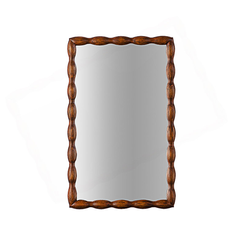Miroir de chambre Mid-Century