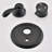 Single-Handle 4-Spray Patterns Bathroom Rain Shower Faucet With Body Jet Handshower In Matte Black (Valve Included)-124897584