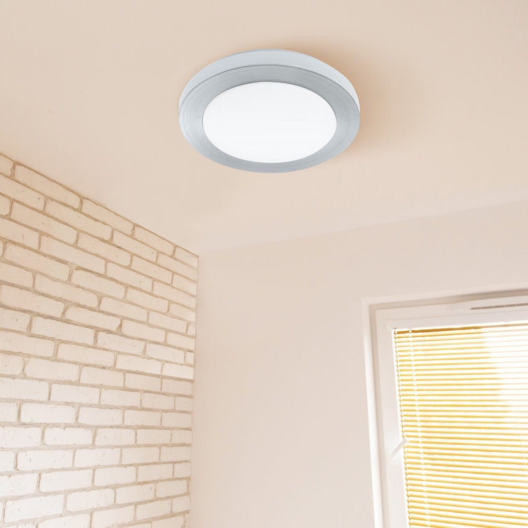 Mccluney Plastic LED Flush Mount