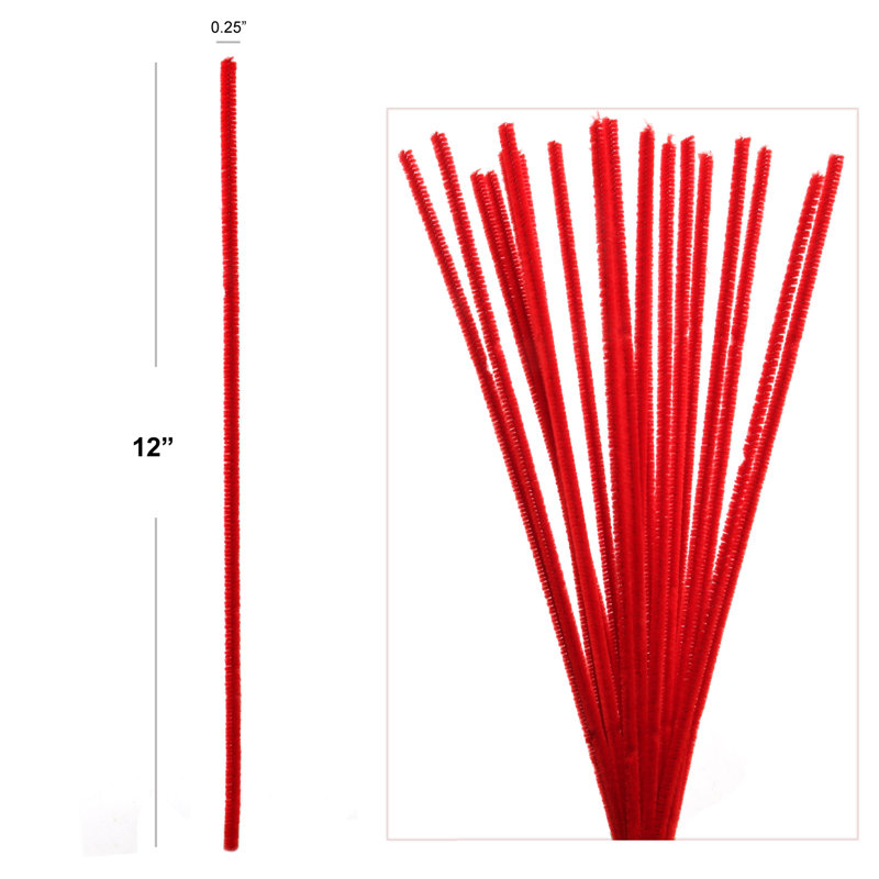 Eco-friendly & Reusable Premium Artificial Chenille Stems