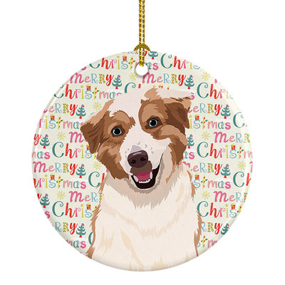 2.8'' Ceramic Animals Hanging Figurine Ornament