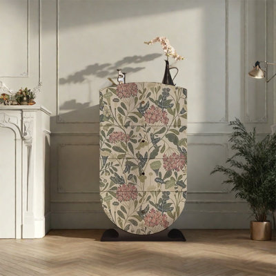 Pine Storage Cabinet with Spacious Top