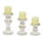 8.10 " Candlestick Set of 3