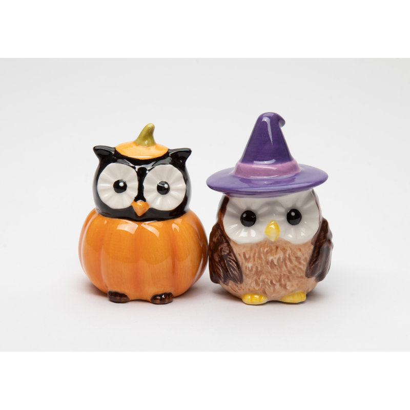 Ensemble de salière et poivrière Owl Dress Up
