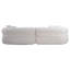 Canapé modulaire surdimensionné moderne en L surdimensionné: design minimaliste, canapé-lit confortable pour le salon, les appartements et les espaces de réception, aucun assemblage requis-976041969-976041971-976041975