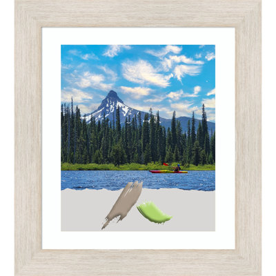 Caitlynne Solid + Manufactured Wood Picture Frame with Mat