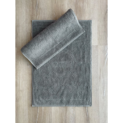 Alon Cotton Twill Non-Slip Bath Mat
