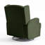 Upholstered 80 cm W Manual - Push Back Swivel Rock Glider Recliner-40811249