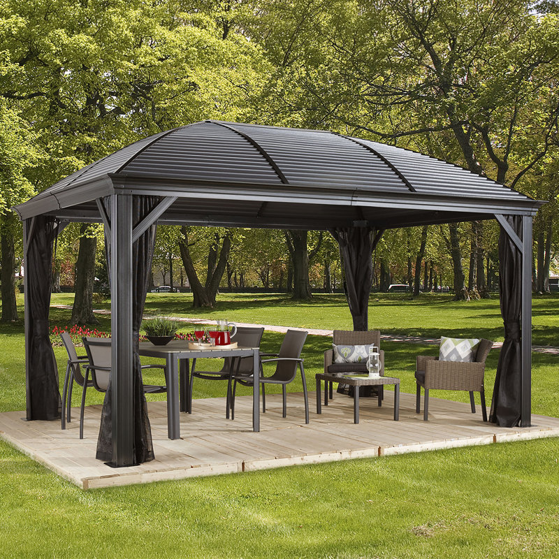 Sojag Moreno Gazebo 3m x 4.3m, 283cm H x 298cm W x 423cm D