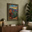 Figure in the Landscape Art Deco - Wrapped Canvas-791114499-791114747