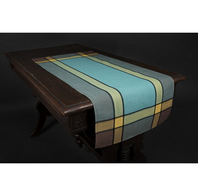 Sheilah Table Runner, 36" L x 15" W, Teal