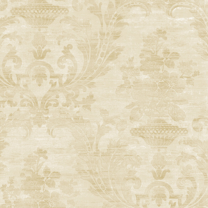 Damas Sari, Beige / blanc