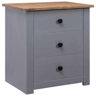 Macias 46cm W Solid Wood Bedside Table