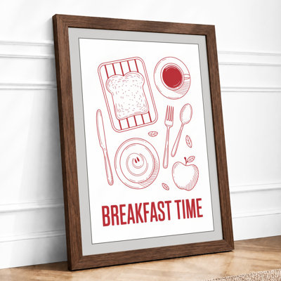 Breakfast Time Minimalist - Print