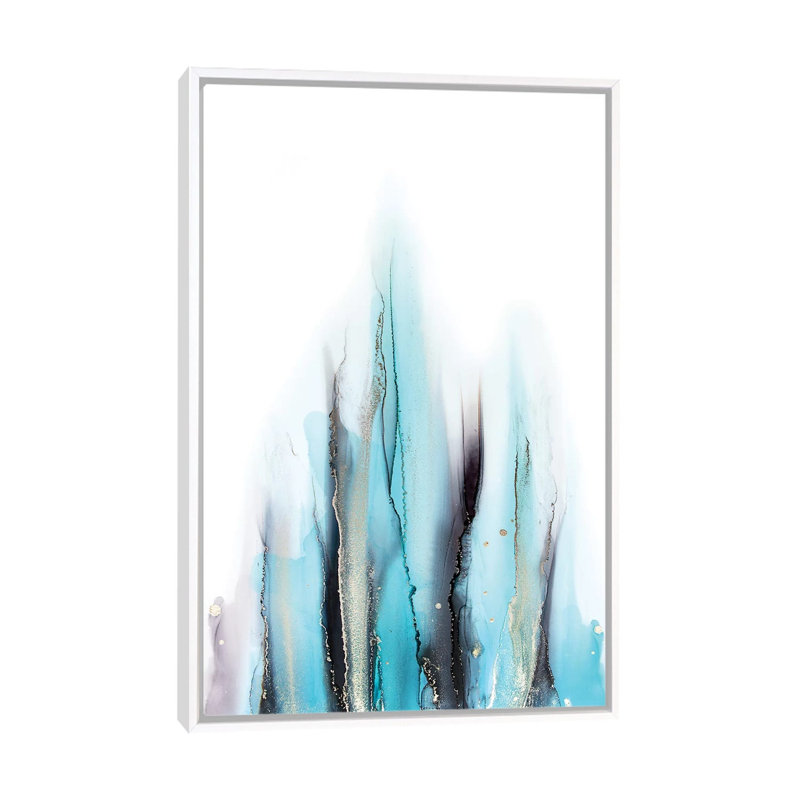 «Ribbons» par Spell rebond Fine Art - reproduction d'art, 40" H x 26" W x1.5" D, Toile blanche encadrée, Pas de tapis