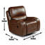 Chaise rembourrée Sotaro de 39,09 po-1739641087