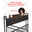 Lit de jour simple avec lit gigogne et 2 options de chargement, lit à double usage pour l'hôtellerie à domicile, structure en métal, capacité de charge, station de rangement pour la tête de lit, station de relaxation