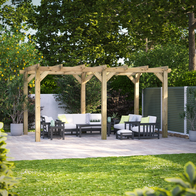 Powersheds Timber Pressure Treated Pergola