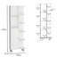 Adhesive Linen Cabinet