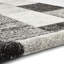 Langley area rug Machine Woven Rectangle Grey/Black-24398529
