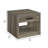 Zuria 22.25'' Tall Square End Table in Gray Driftwood