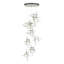 Tura 9-Light Glass Round Pendant-71881461-71881468-79318866