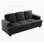 Comfortable Velvet Sofa for Relaxation and Stylish Living-117531479