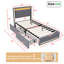 Taneshia Single (3') Drawers Bed Frame-1210196095