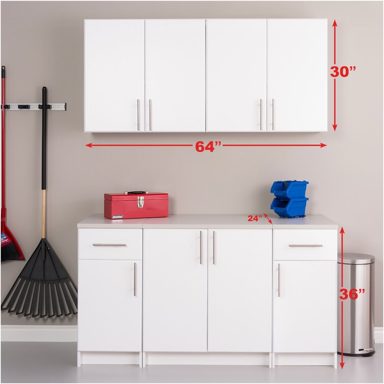 Waco 6 Piece Storage Cabinet Set WFX Utility Finish: White