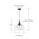 Ahlam 1 - Light Gray Wash/Iron Silk Single Pendant