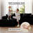 104" Boneless Modular Sectional Sofa, L-Shape Cloud Couch with 5 Pillows Included, No Assembly Required-698302452-698302450-695710292