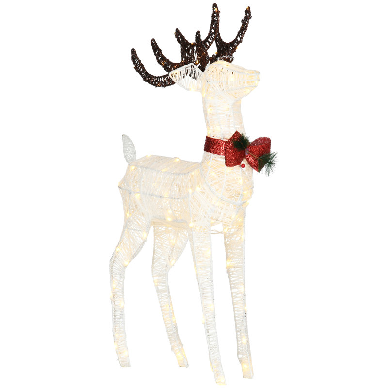 Renne de Noël lumineux