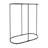 Commercial Oval Iron Clothes Stand-1152373798