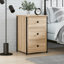 Caulkins 40cm W Iron Bedside Table-181568806-146869747