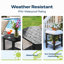 Table d'appoint extérieure 17 po 2 niveaux-871962010