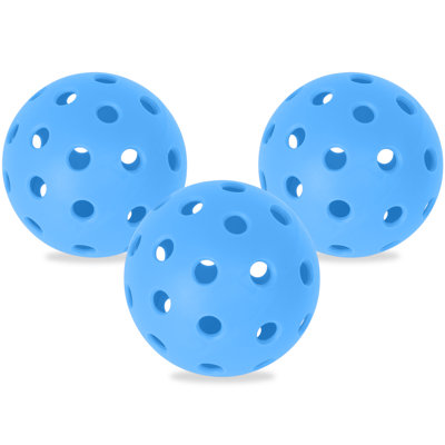 Outdoor Pickleball Balls, 40 Holes Pickleballs 3/12/48 Pack For Sport Outdoor Play
