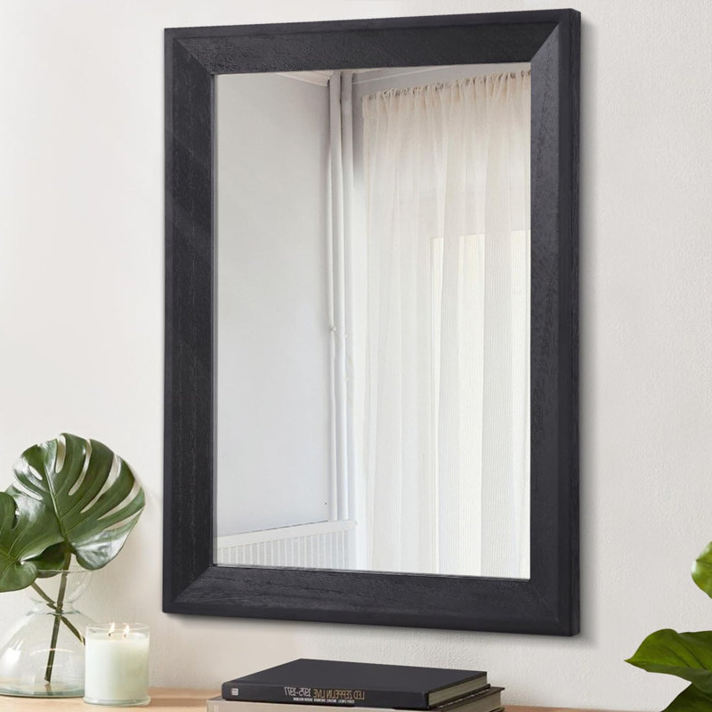 Rectangle Mirror, Black