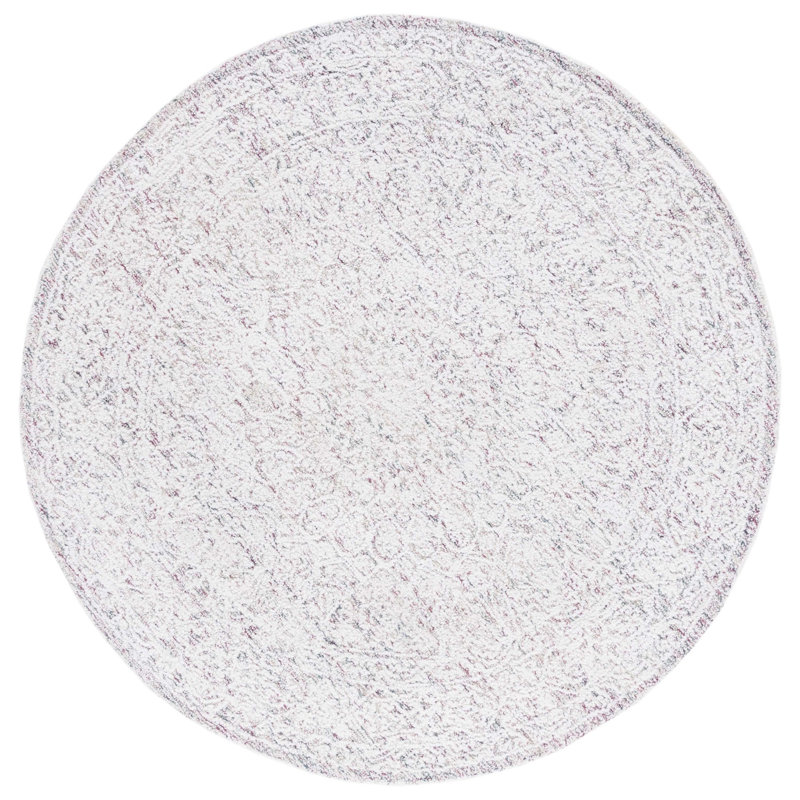 Metro Hand Tufted Performance Oriental Rug, Round 6'