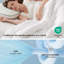 Bedsure Twin Dual-Sided Cooling Comforter – Pure White, Lightweight & Breathable for Summer-102353196-102353195