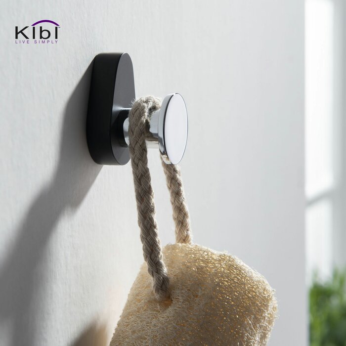 KIBI USA Volcano Bathroom Hardware Accessory Wall Mounted & Reviews ...