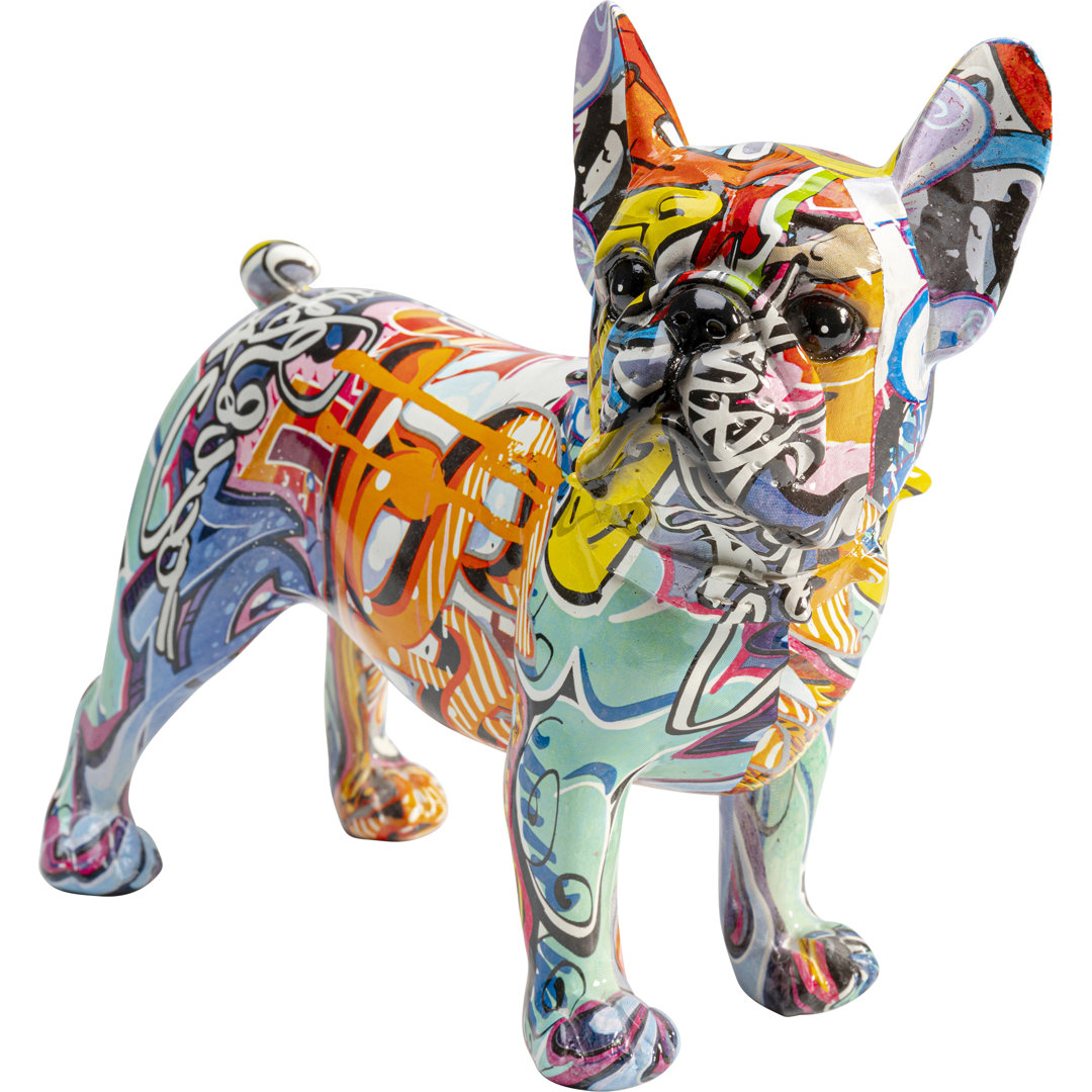 Deko Figur Frenchie Bunt 24cm