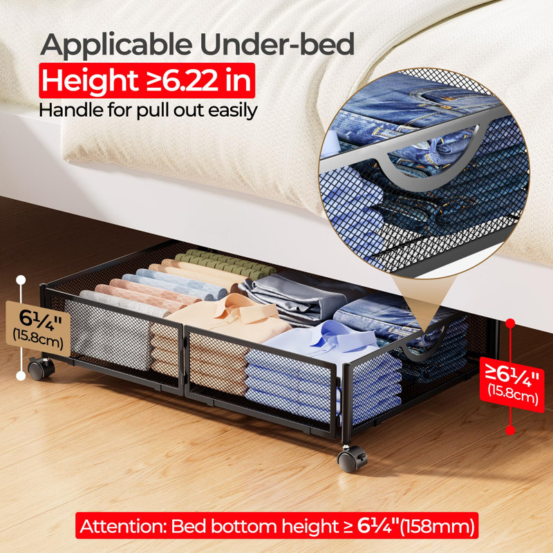 Rebrilliant Underbed Storage