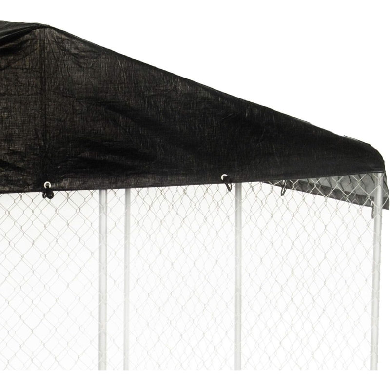 Plastic Pet Crate Cover, 24" H x 120" W x 120" D