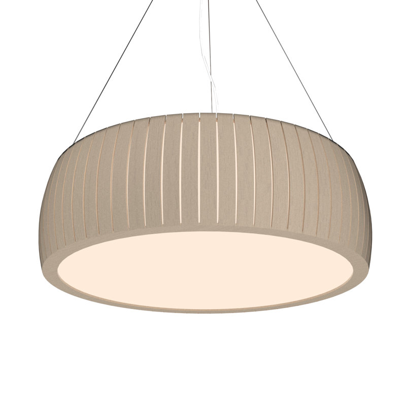 Barril Chandelier, 7.48" H x 23.62" W x 23.62" D, Charcoal, 3