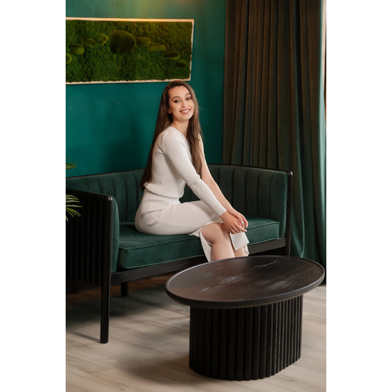 Alton Coffee Table, Matte Black
