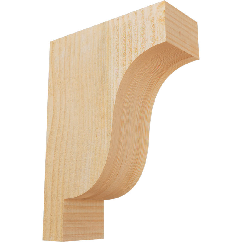 Newport Corbel, H 14 po x l 4 po x P 10 po, Sapin de Douglas, Sciage brut