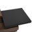Wood 23.6" rectangle Coffee Table with Wood Grain Design, 1 Hidden Storage Space-402258737